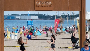 Plaża w Gdańsku; zdj. ilustracyjne