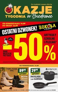 Ostatni dzwonek -50% w Biedronce!