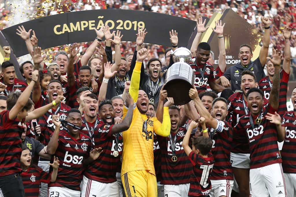 Piłkarze Flamengo wygrali Copa Libertadores w 2019 roku Piłkarze Flamengo wygrali Copa Libertadores w 2019 roku