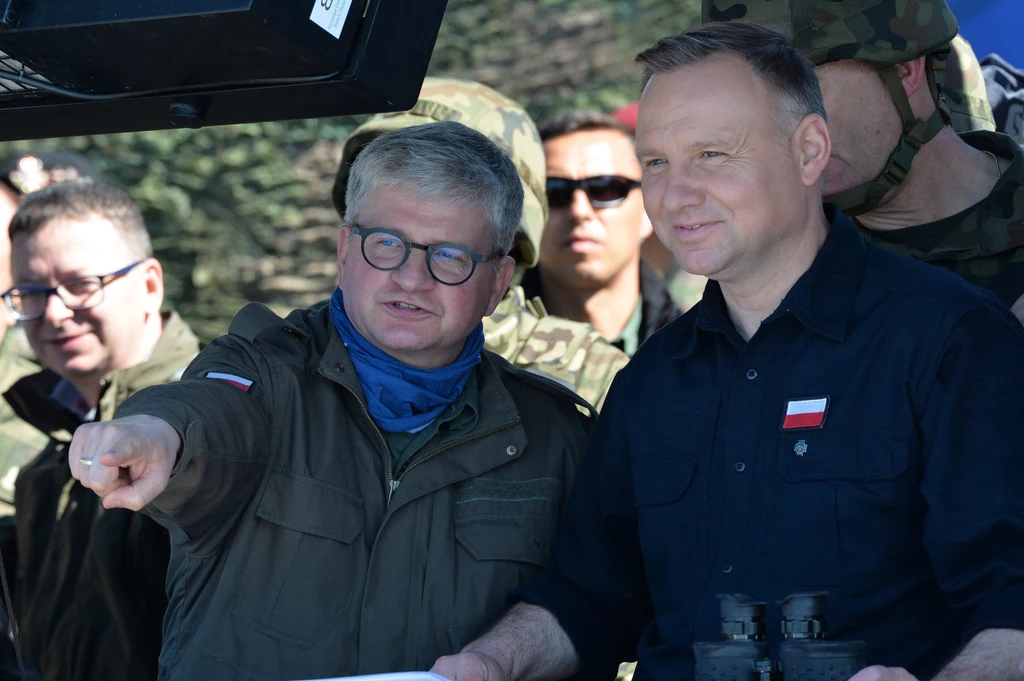 Szef BBN Paweł Soloch i prezydent Andrzej Duda Szef BBN Paweł Soloch i prezydent Andrzej Duda