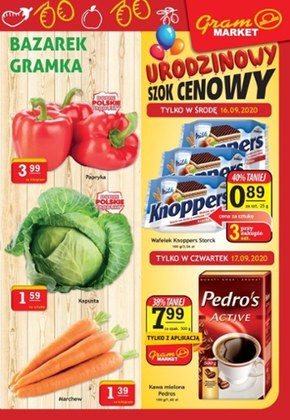 Urodzinowy szok cenowy w Gram Market!