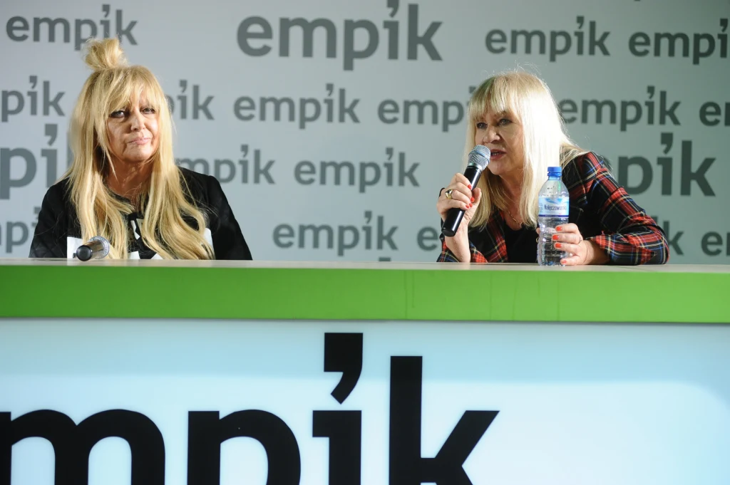 Maria Szabłowska i Maryla Rodowicz Maria Szabłowska i Maryla Rodowicz