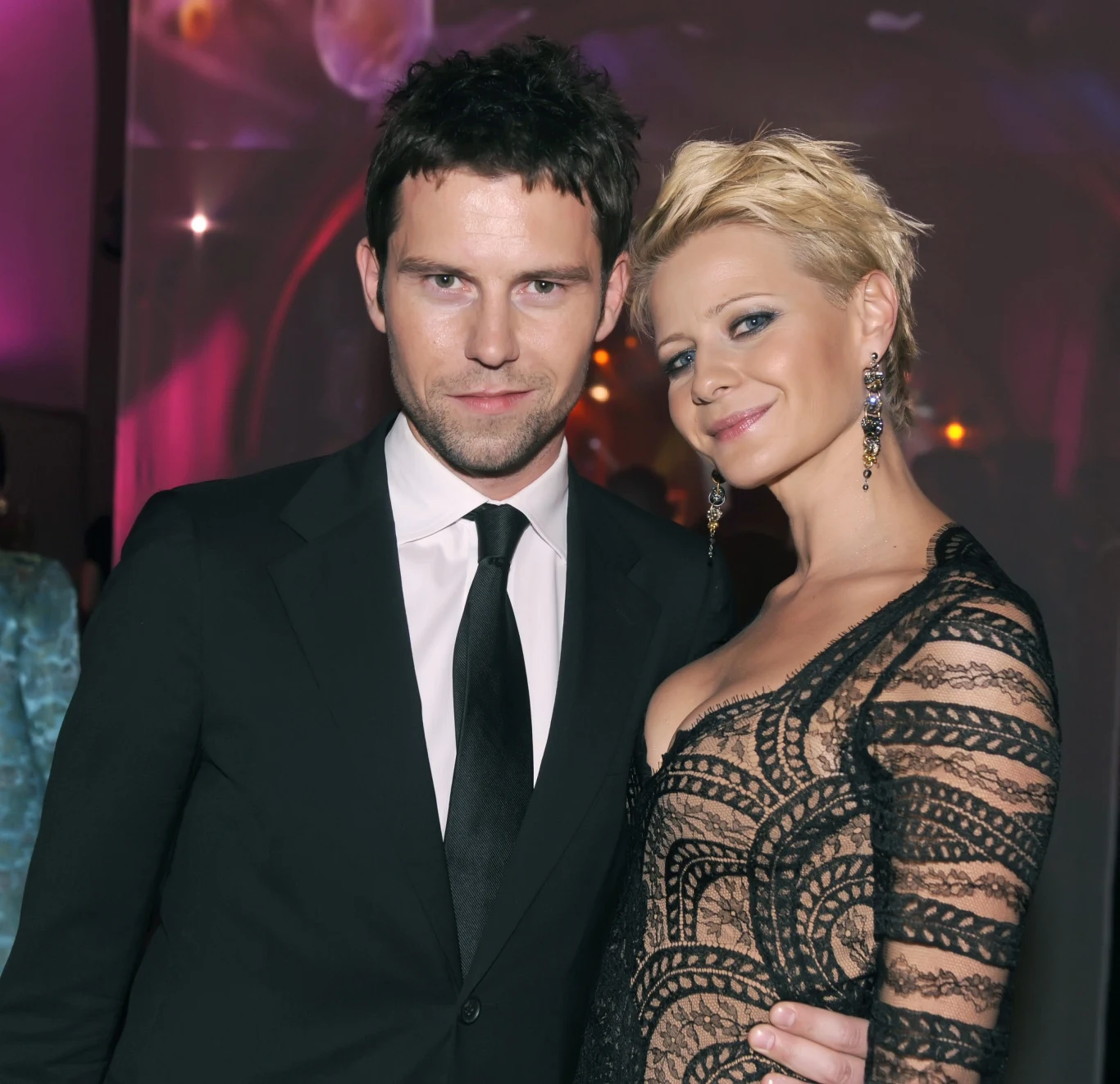 Małgorzata Kożuchowska z mężem Małgorzata Kożuchowska z mężem