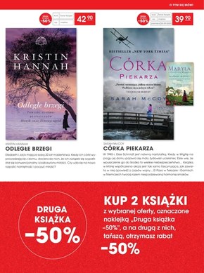 Świat książki - druga książka połowę taniej!