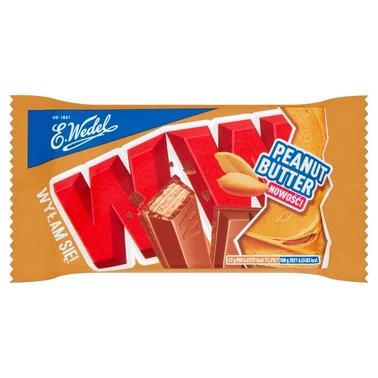 E.Wedel WW Mleczna czekolada & Peanut Butter 47 g - 4