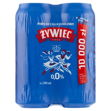 Żywiec Piwo bezalkoholowe 4 x 500 ml - 2