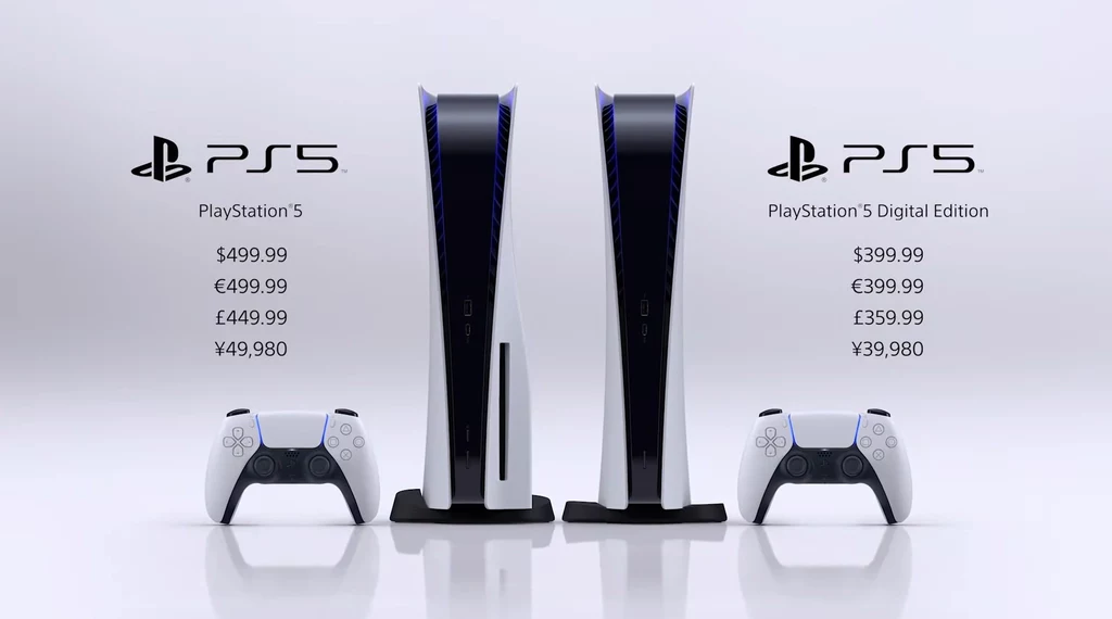 PlayStation 5 w dwóch wersjach i opcjach cenowych