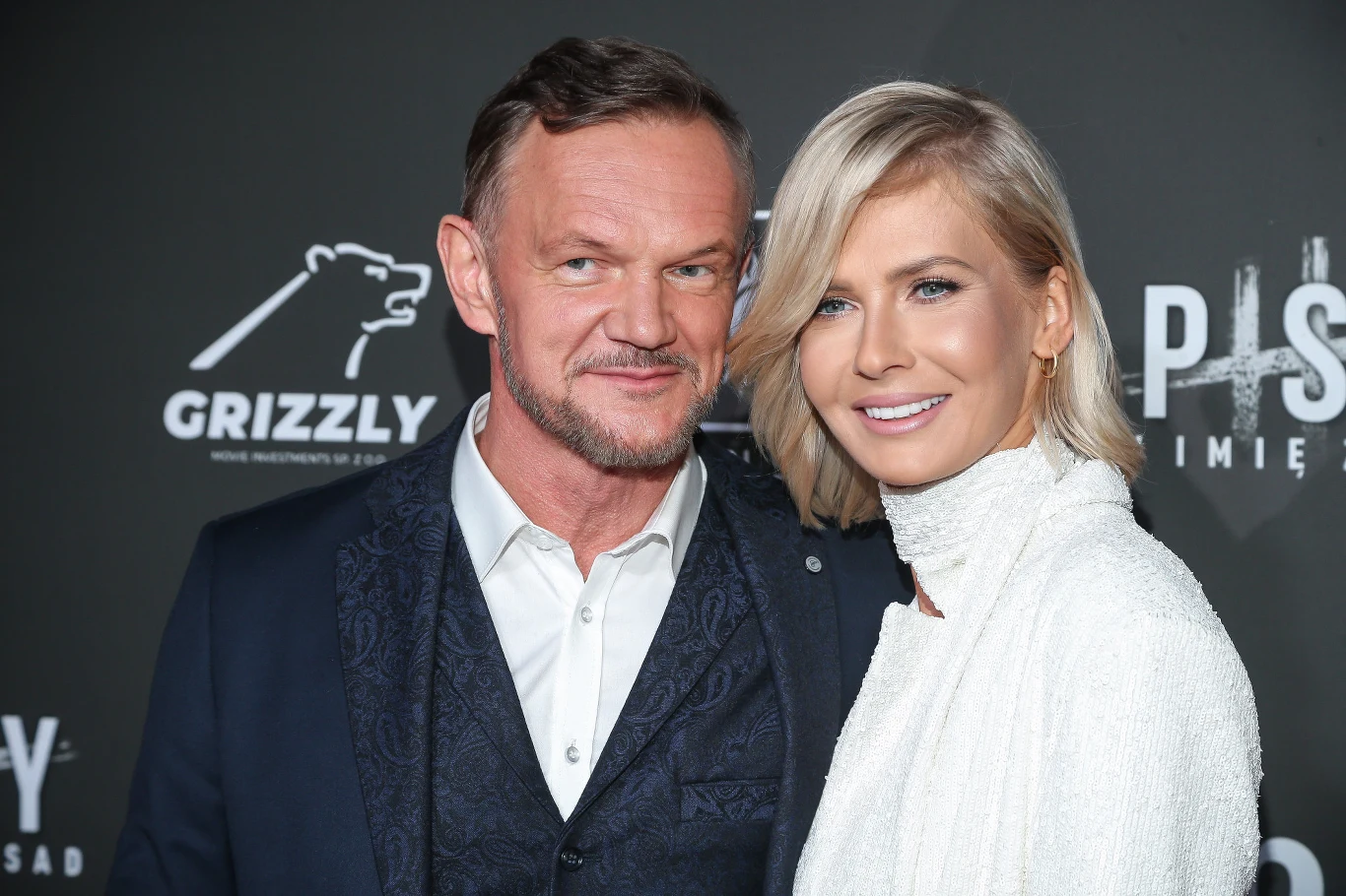 Cezary Pazura z żoną Edytą Cezary Pazura z żoną Edytą