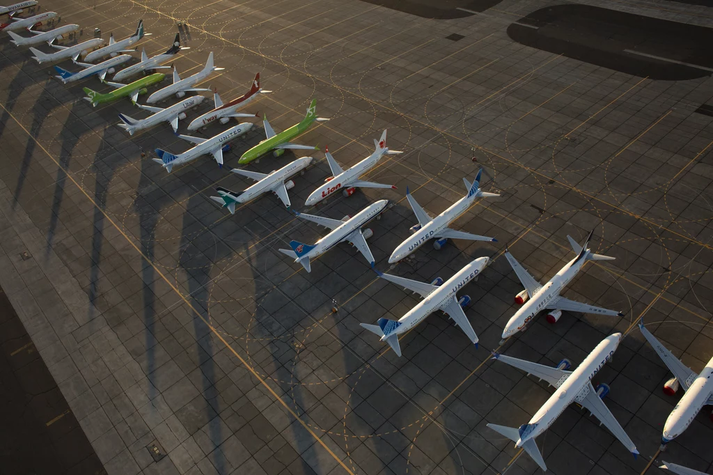Uziemienie Boeingów 737 Max wywołało jeden z największych kryzysów w historii światowego lotnictwa Uziemienie Boeingów 737 Max wywołało jeden z największych kryzysów w historii światowego lotnictwa