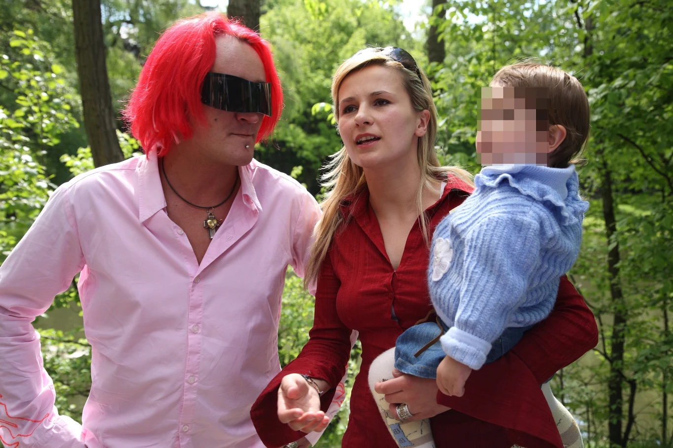 Michał z Anną i córeczką Michał z Anną i córeczką