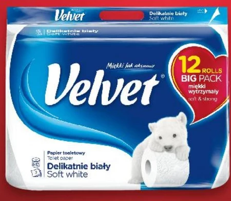 Papier toaletowy Velvet
