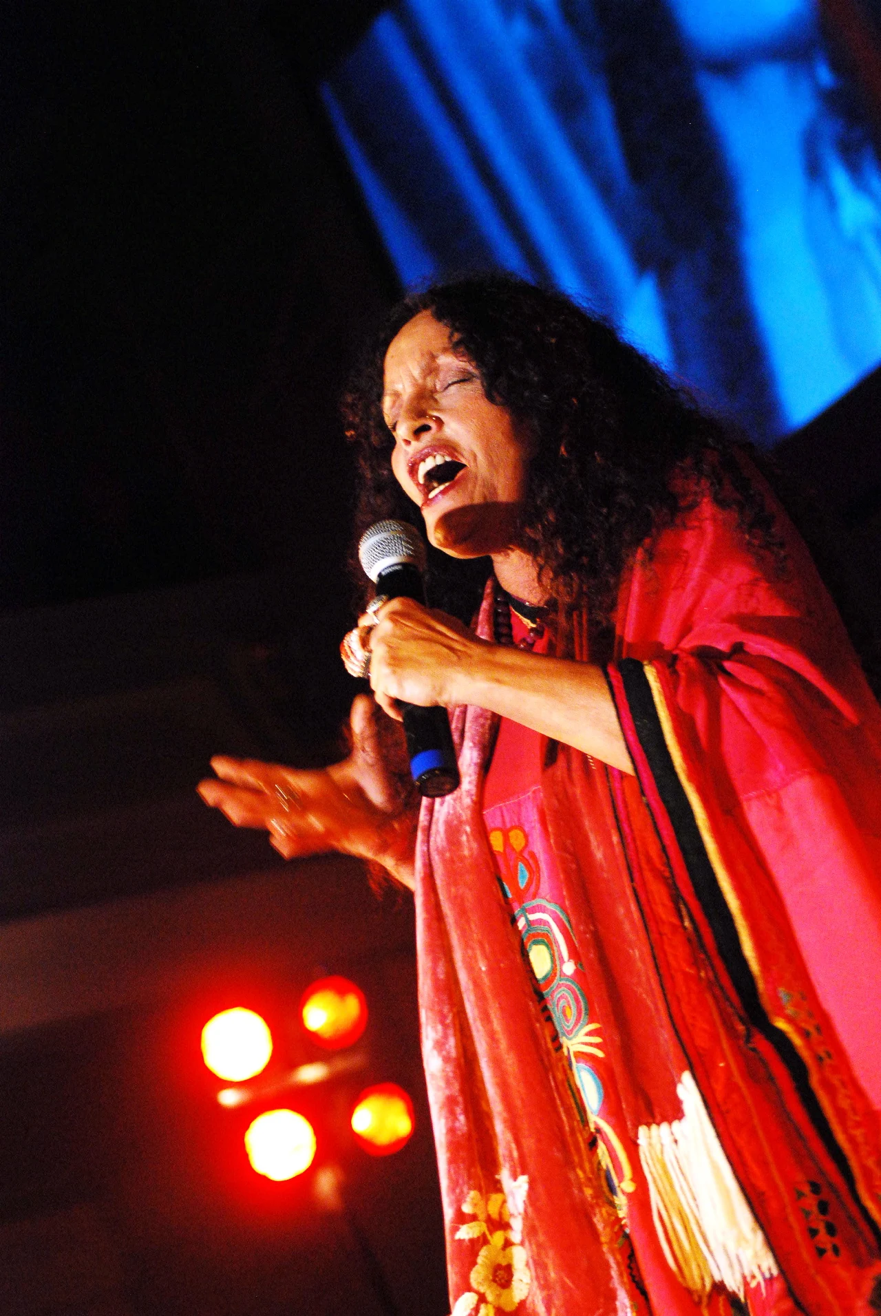 Farida na koncercie zorganizowanym z okazji 70. urodzin Czesława Niemena, 2009 r.