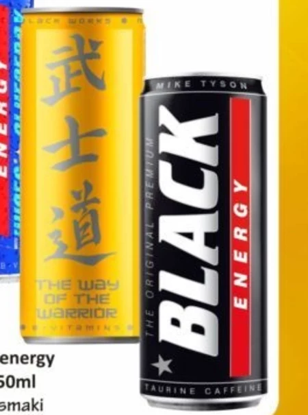 Napój energetyczny Black