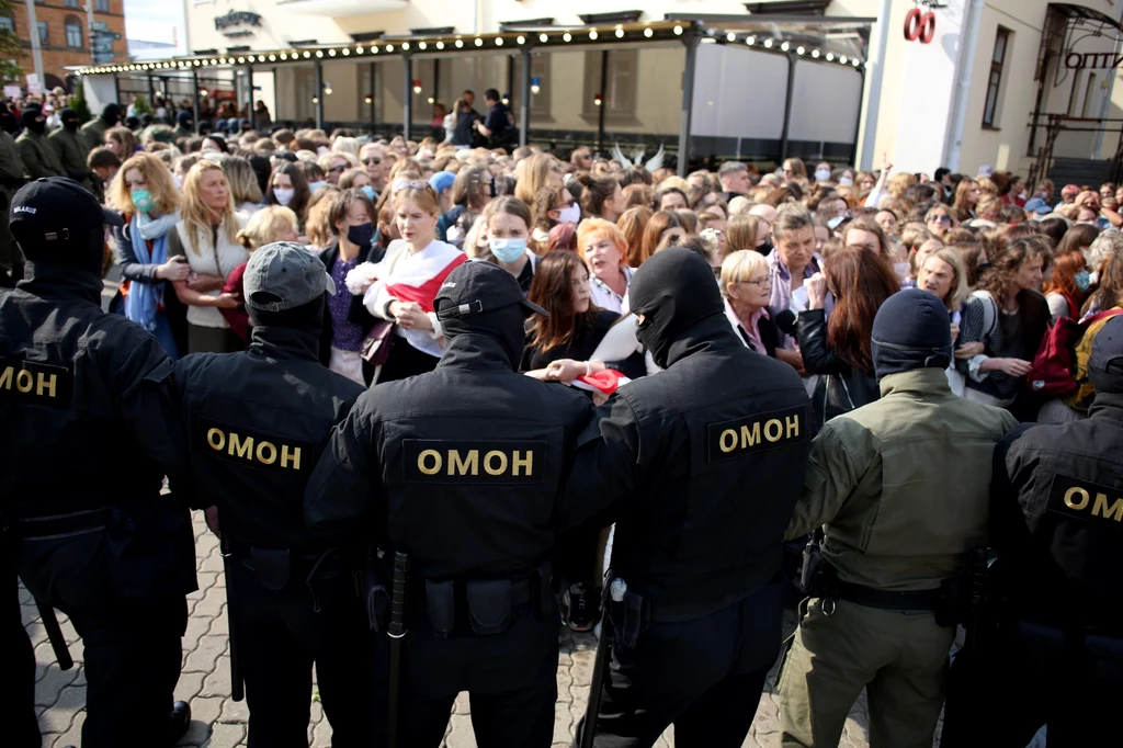 Protesty w Białorusi Protesty w Białorusi
