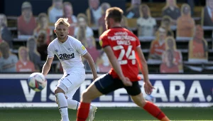 Kamil Jóźwiak w barwach Derby County