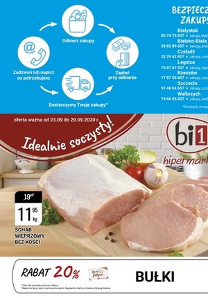 Gazetka promocyjna bi1 - Tanie zakupy w sklepach Bi1!