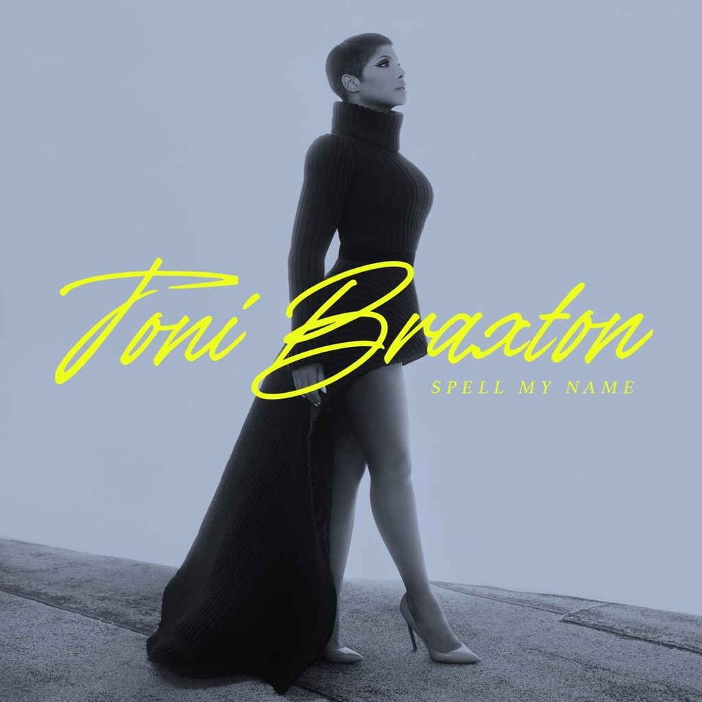 Toni Braxton na okładce płyty "Spell My Name"