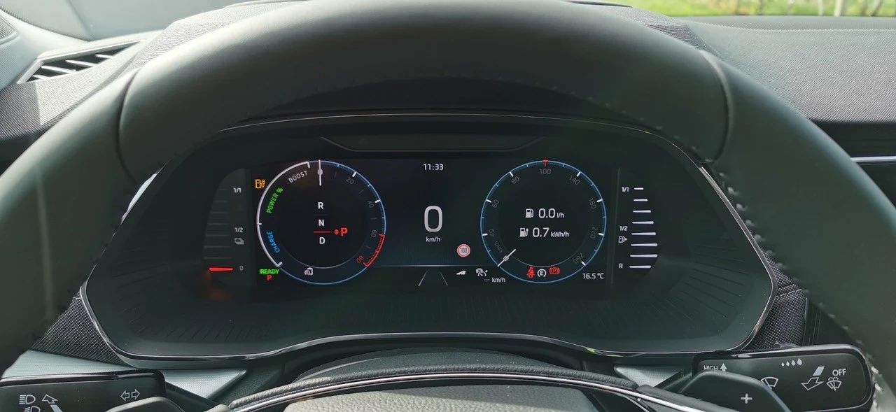 Hybrydowa skoda octavia