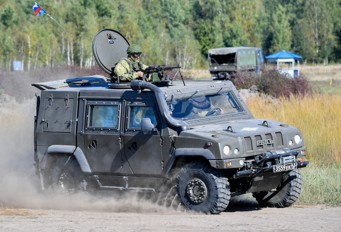 A także wielozadaniowy Ryś, który w białoruskiej armii pełni taką samą rolę, jak w Polsce Honker.