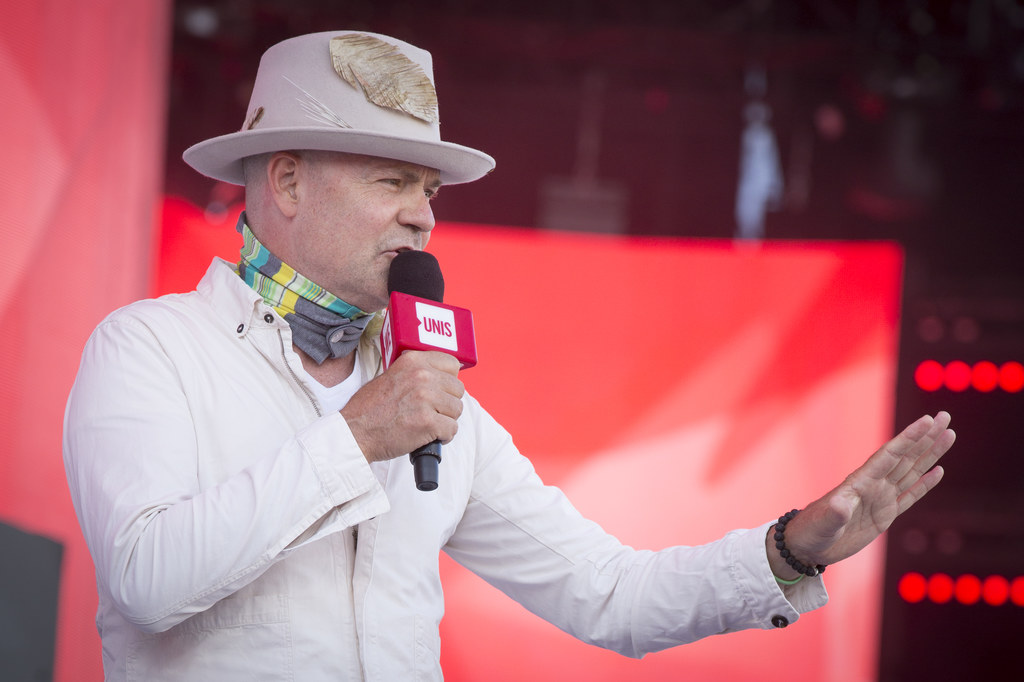 Gord Downie pracował niemal do końca przed śmiercią - zdjęcie z 2 lipca 2017 r.