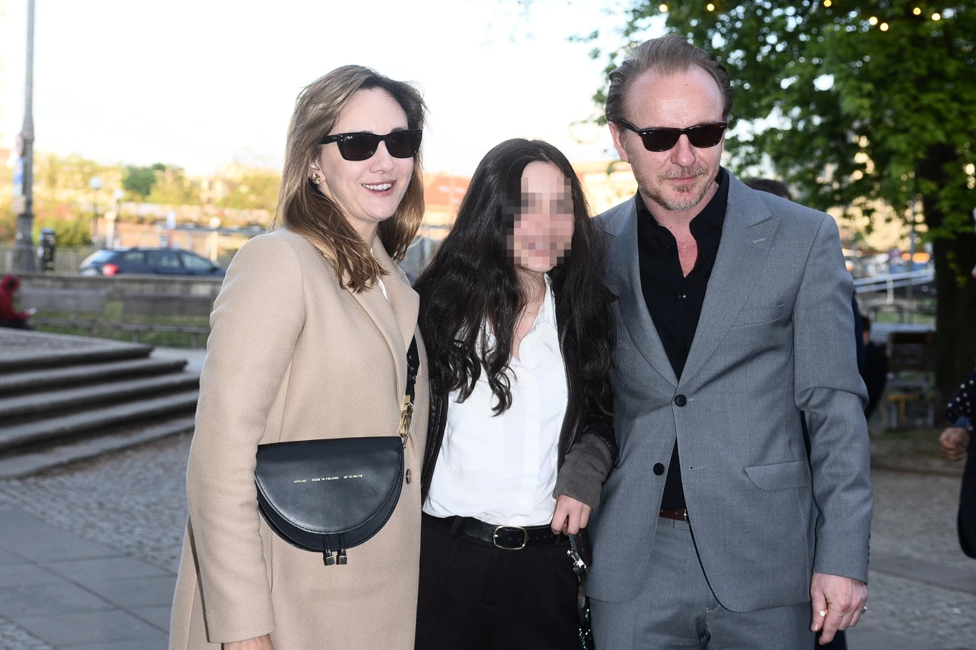 Ilona Ostrowska i Jacek Borcuch z córką Ilona Ostrowska i Jacek Borcuch z córką