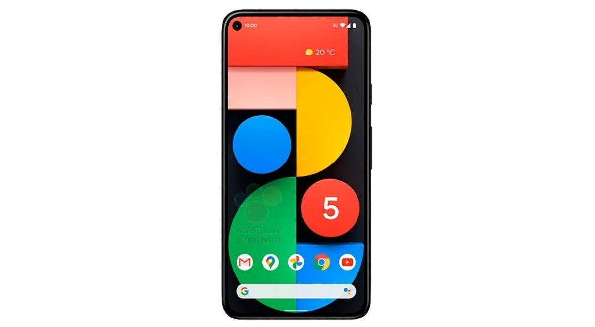 Google PIxel 5 render / fot. GSMArena Google PIxel 5 render / fot. GSMArena