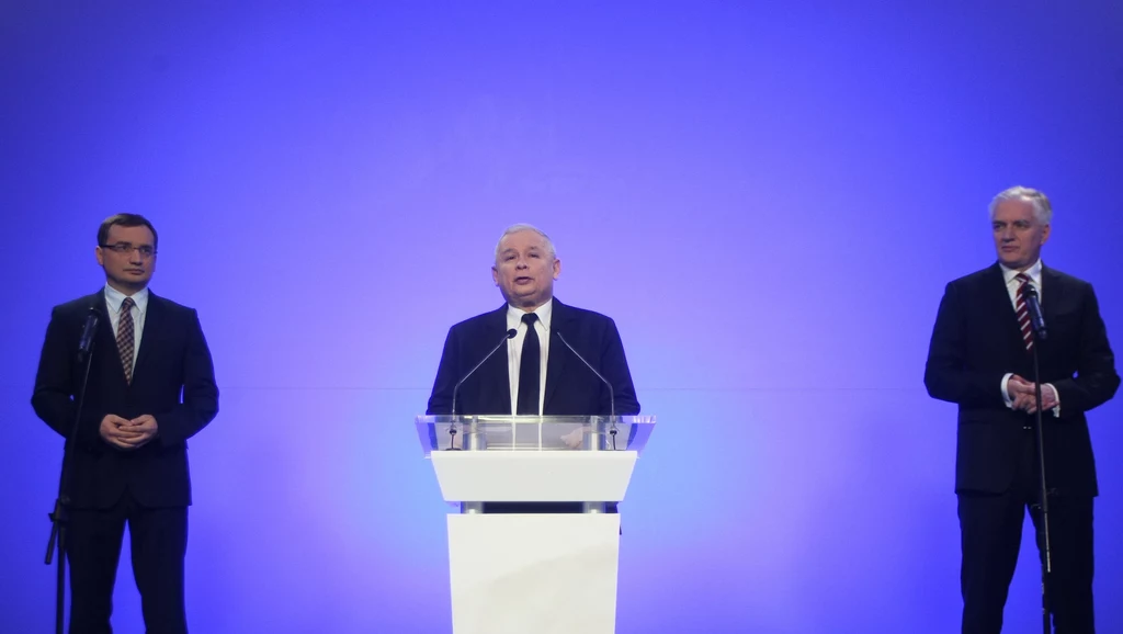 Zbigniew Ziobro, Jarosław Kaczyński i Jarosław Gowin