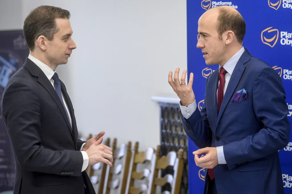 Na zdj. Borys Budka i Cezary Tomczyk (luty, 2017) Na zdj. Borys Budka i Cezary Tomczyk (luty, 2017)