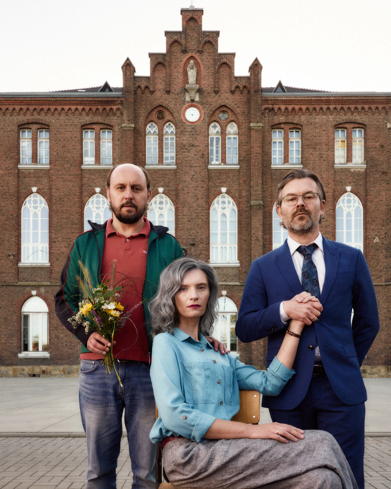 Adam Woronowicz, Agata Buzek i Jacek Braciak w filmie "Tak ma być"