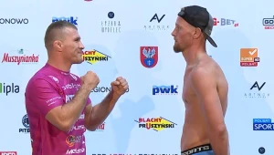 Ceremonia ważenia przed galą Babilon MMA 16