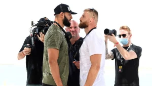 Jan Błachowicz (z prawej) i Dominick Reyes