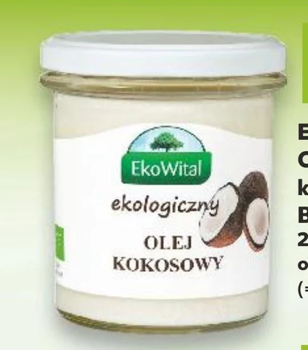 Olej kokosowy Eko Wital