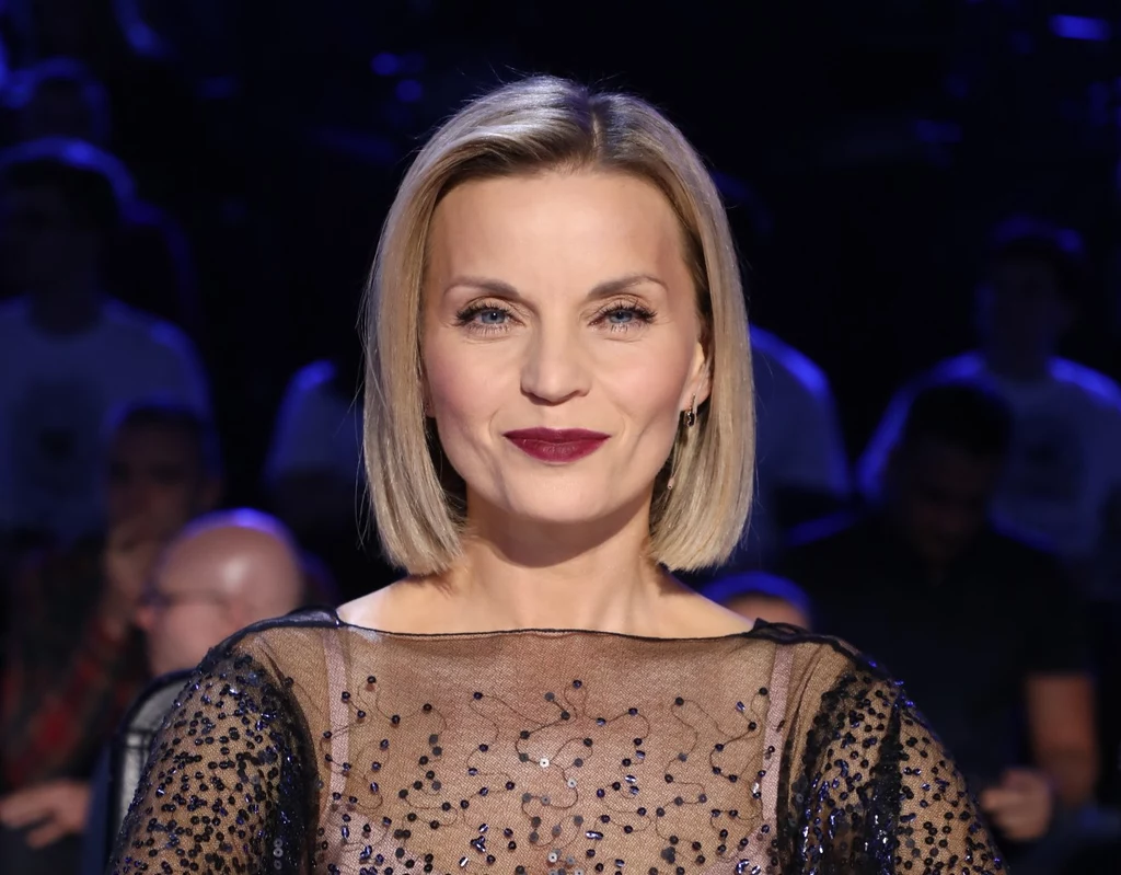 Małgorzata Foremniak podczas finału programu Mam Talent