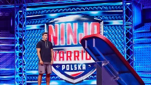 Krzysztof Wieszczek na torze "Ninja Warrior Polska"