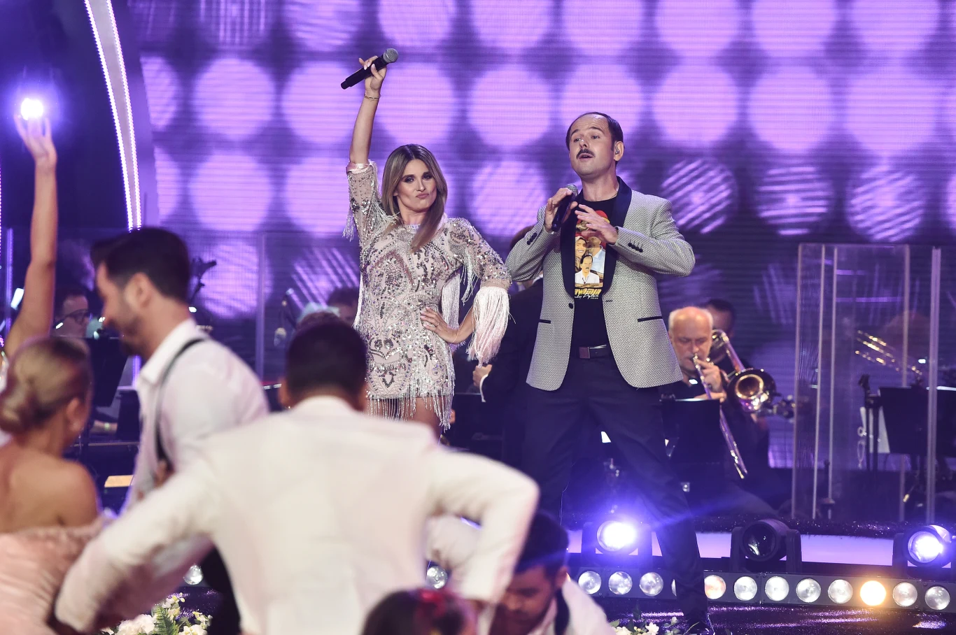 Sławomir i Kajra porwali gwiazdy do tańca Sławomir i Kajra porwali gwiazdy do tańca