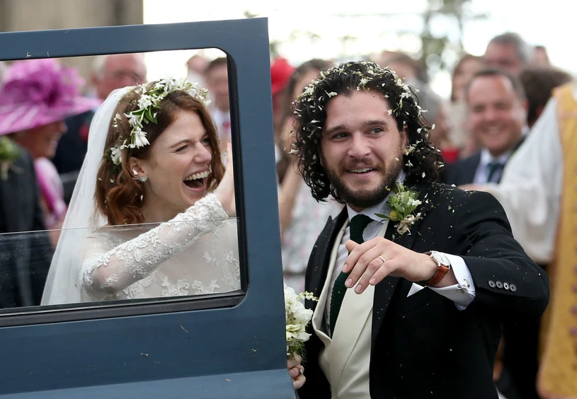 Rose Leslie, Kit Harington Rose Leslie, Kit Harington