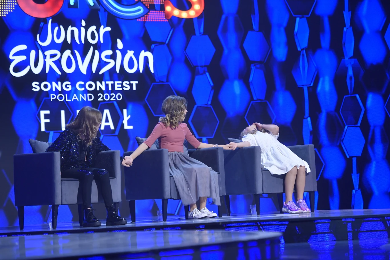 Moment ogłoszenia wyników