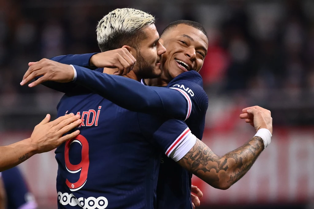 Mauro Icardi i Kylian Mbappe Mauro Icardi i Kylian Mbappe