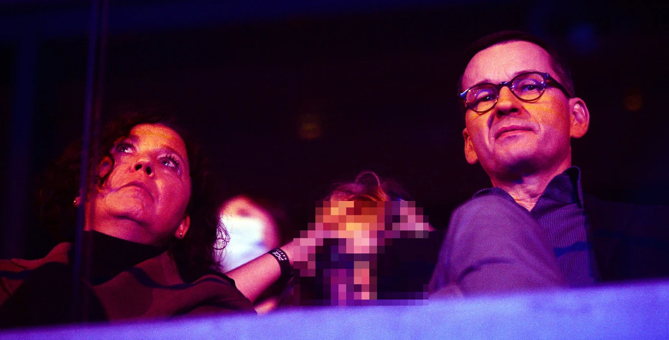 Mateusz Morawiecki z rodziną podczas koncertu "Solidarni z Białorusią" Mateusz Morawiecki z rodziną podczas koncertu "Solidarni z Białorusią"