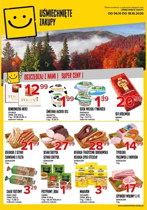 Gazetka promocyjna Uśmiechnięte zakupy - Uśmiechnięte zakupy - oferta handlowa
