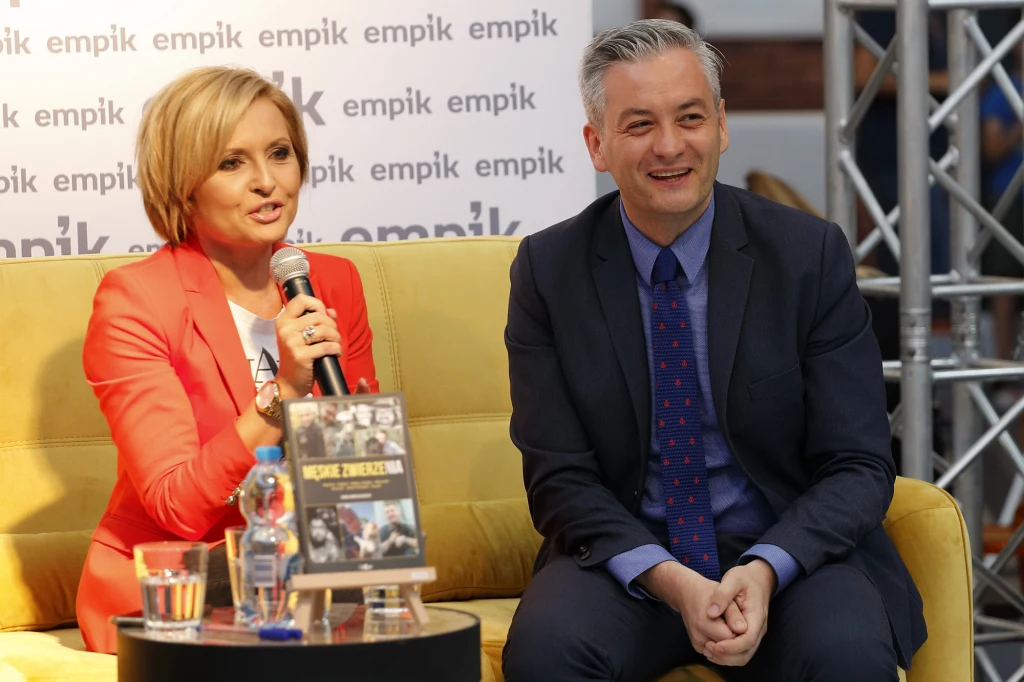 Agnieszka Gozdyra i Robert Biedroń Agnieszka Gozdyra i Robert Biedroń