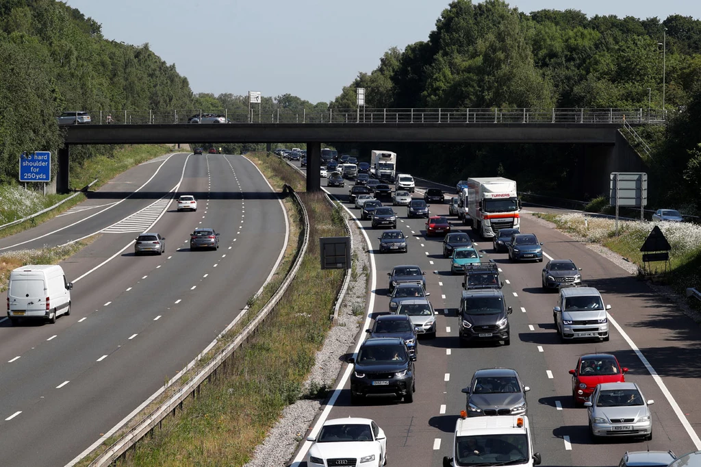 Autostrada w Wielkiej Brytanii, zdj. ilustracyjne Autostrada w Wielkiej Brytanii, zdj. ilustracyjne