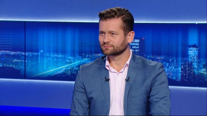Kamil Bortniczuk (Porozumienie) w programie "Gość Wydarzeń" w Polsat News Kamil Bortniczuk (Porozumienie) w programie "Gość Wydarzeń" w Polsat News