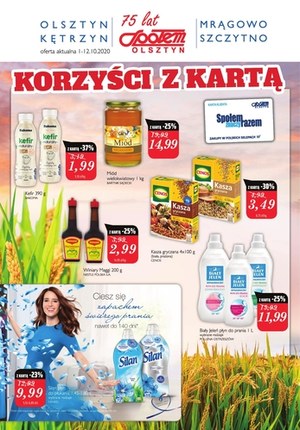 Gazetka promocyjna Społem Olsztyn - Korzystaj z promocji w Społem Olsztyn!