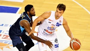 Zawodnik HydroTruck Radom Brett Prahl (z prawej) i Carlton Bragg z Polskiego Cukru Toruń