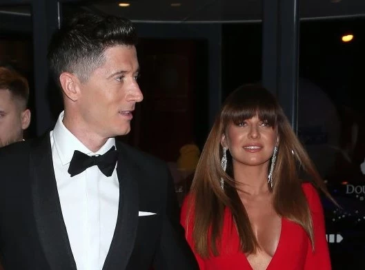 Anna i Robert Lewandowscy podczas "Balu Mistrzów Sportu"