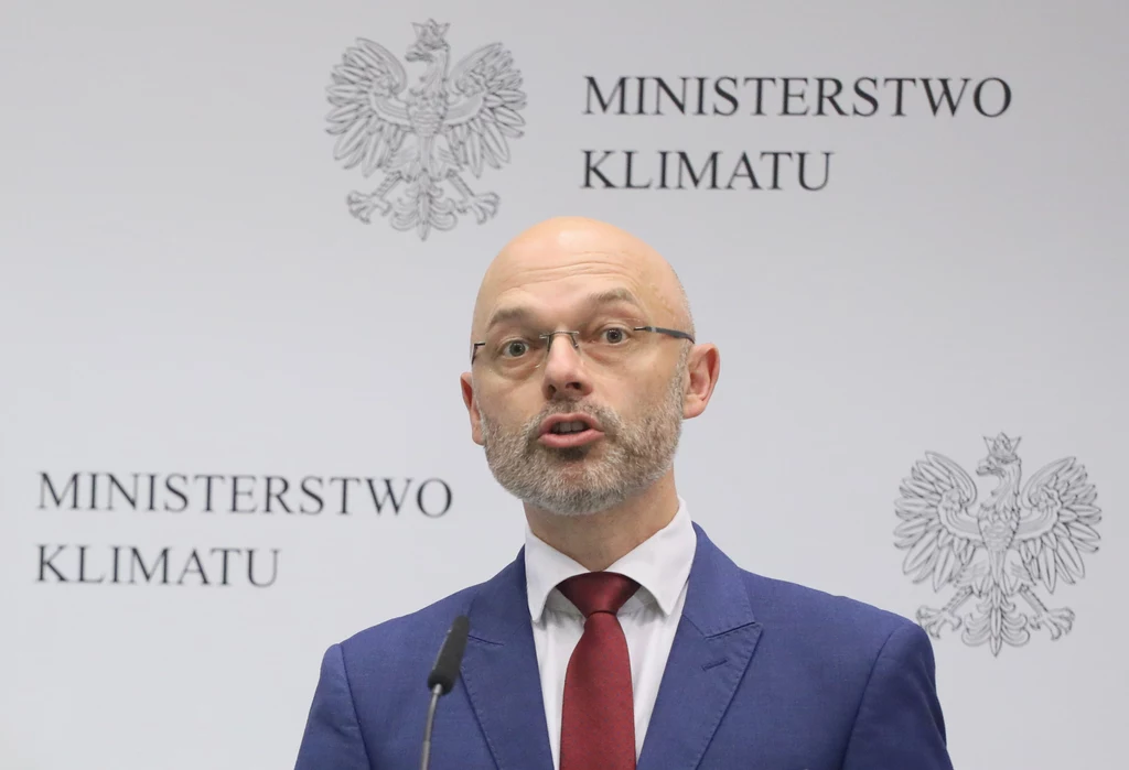 Minister środowiska i klimatu Michał Kurtyka