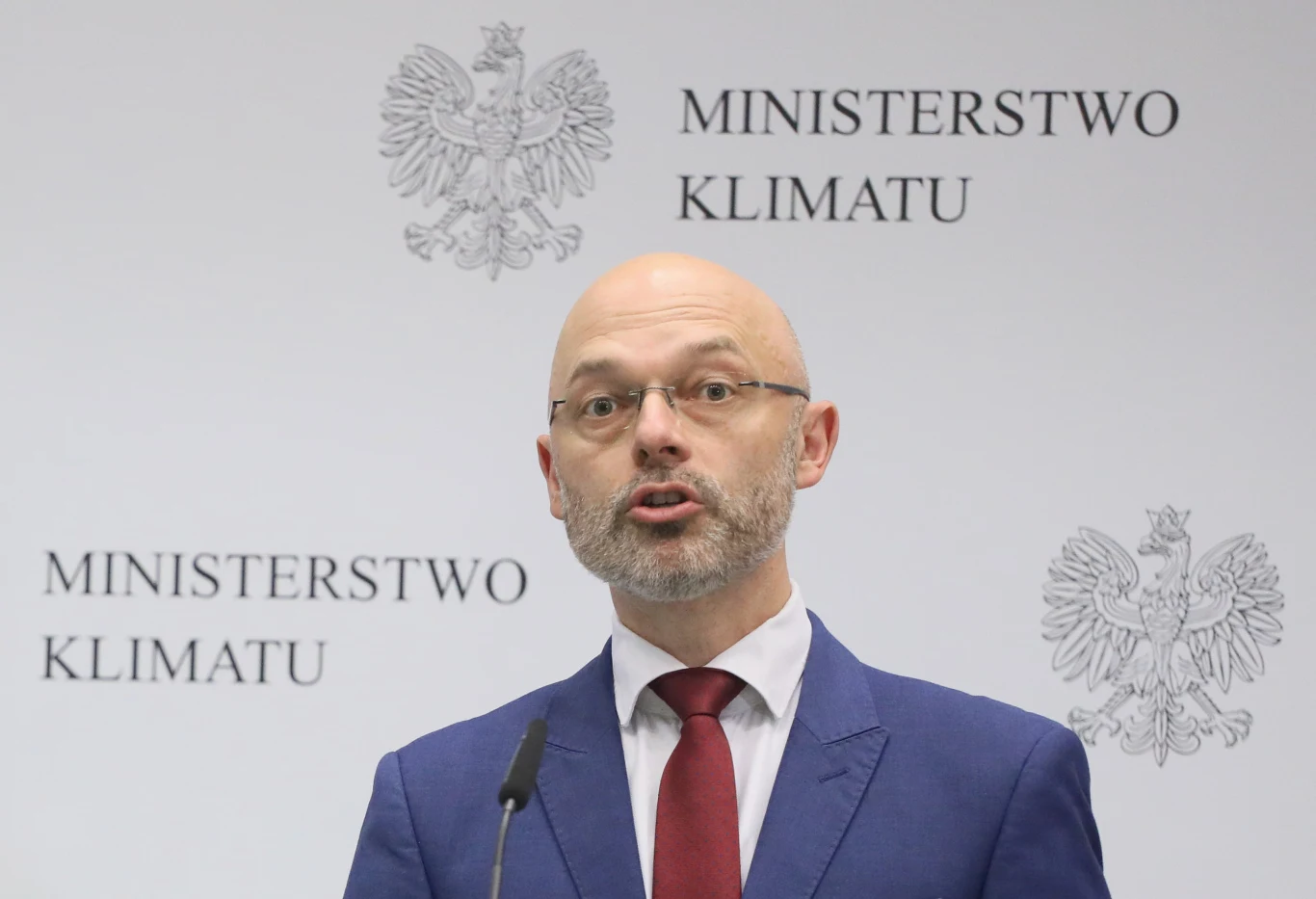 Minister środowiska i klimatu Michał Kurtyka Minister środowiska i klimatu Michał Kurtyka