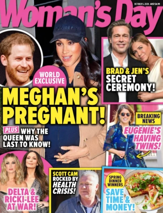 Meghan Markle na okładce "Woman's Day" Meghan Markle na okładce "Woman's Day"