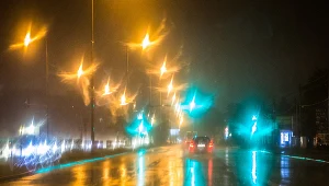 Warszawa w deszczu; zdj. ilustracyjne